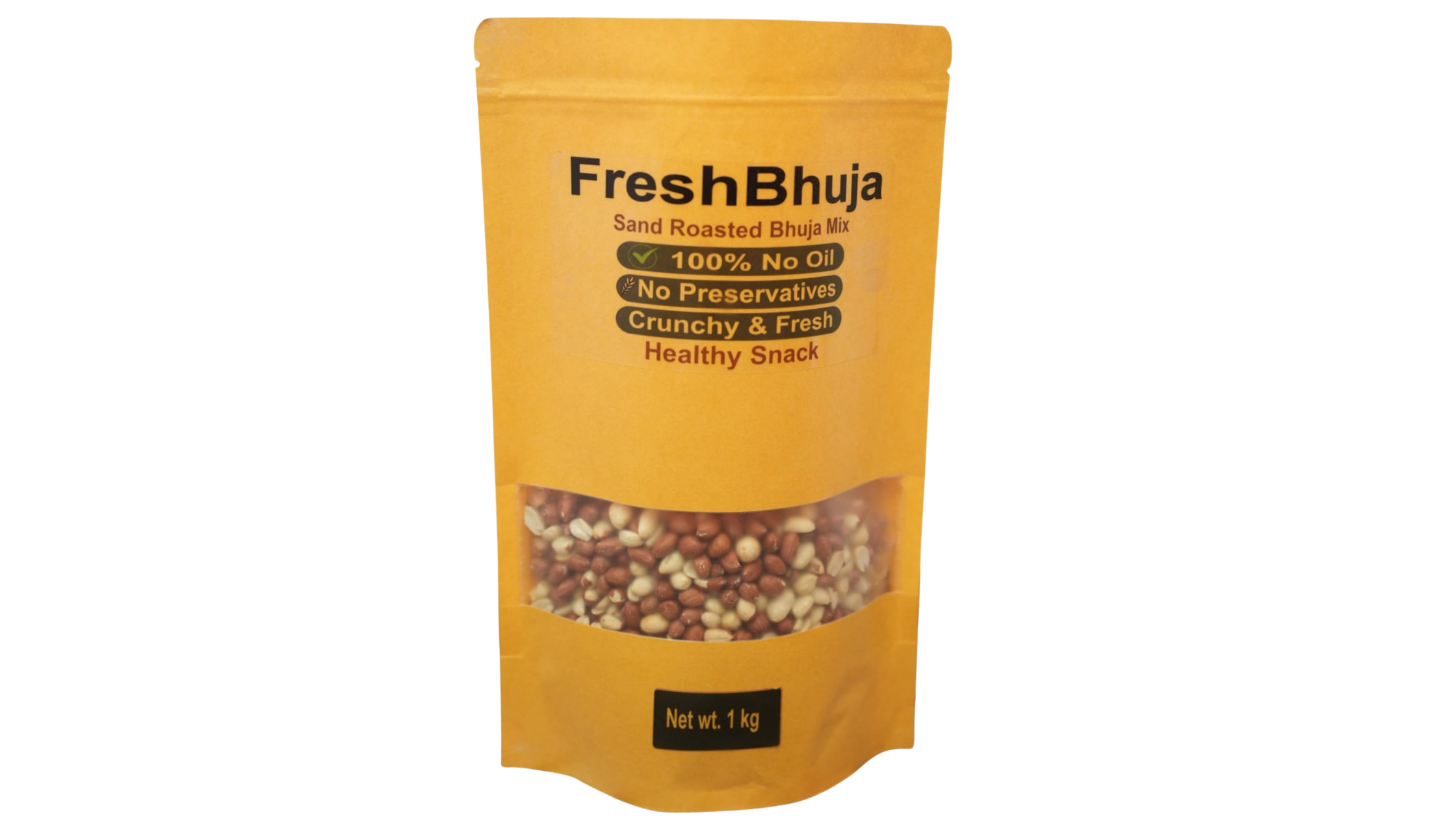 FreshBhuja Traditional Roasted Peanut – High Protein, No Added Salt